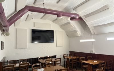 Amélioration acoustique du caveau Les Rangs à St-Séverin